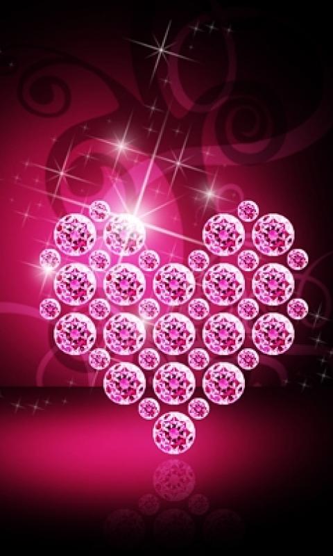 Diamond Hearts Wallpaper discovered by amyjames | Heart wallpaper, Diamond  wallpaper, Bling wallpaper