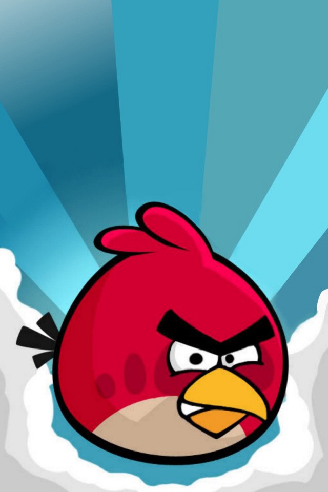 Angry Birds  red fat bird HD wallpaper download