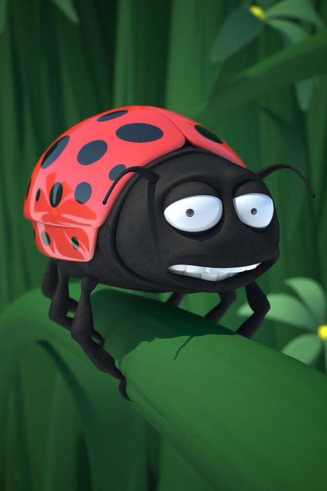 Happy Lady Bug