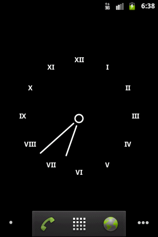 Minimalistic Clock