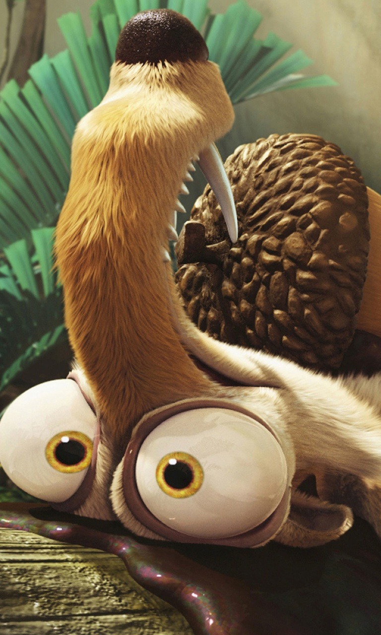 Scrat Ice Age Collision Course wallpaper in 360x640 resolution