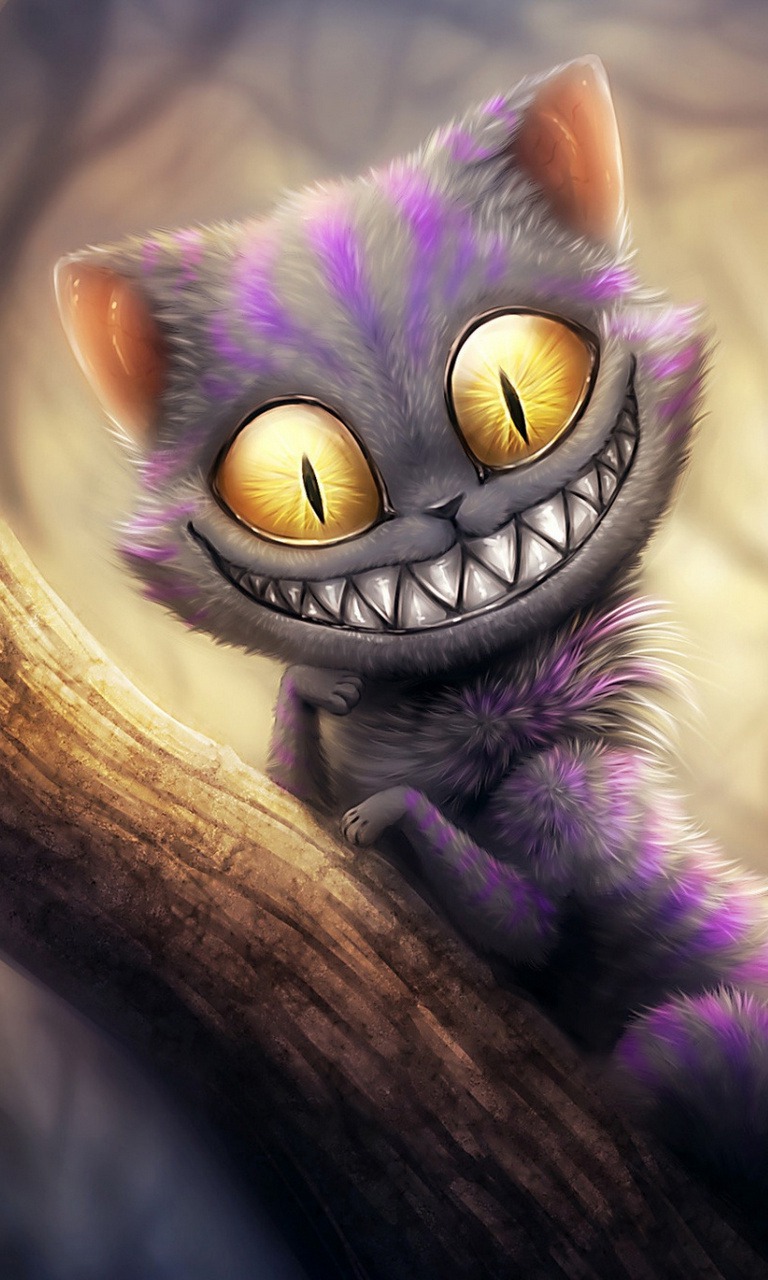 Download Free Mobile Phone Wallpaper Cheshire Cat - 2364 