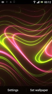 Neon Glitter Wave HD
