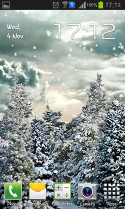 Download Free Android Wallpaper Snowfall By Kittehface Software - 3185 -  