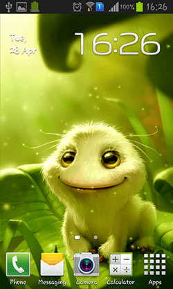 Download Free Android Wallpaper Cute Alien - 3289 