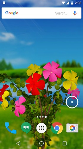 Download Free Android Wallpaper Hibiscus 3D - 4348 