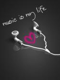 Music Is My Life LG A390 Wallpaper