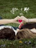 You And Me Is Love LG A390 Wallpaper