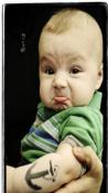 Bad Baby Nokia C5-06 Wallpaper