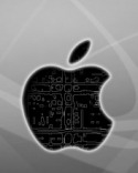 Apple Mac Tech BLU Samba W Wallpaper
