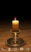 3D Melting Candle Android Mobile Phone Wallpaper