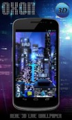 Space City 3D Android Mobile Phone Wallpaper