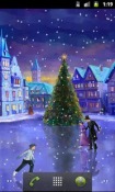 Christmas Rink Android Mobile Phone Wallpaper