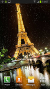 Rainy Paris Android Mobile Phone Wallpaper
