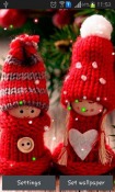 Winter: Dolls Android Mobile Phone Wallpaper