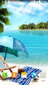 Summer Beach Android Mobile Phone Wallpaper