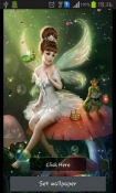 Flower Fairy Android Mobile Phone Wallpaper