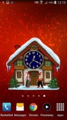 Dreamery Clock: Christmas Android Mobile Phone Wallpaper