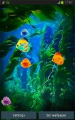 Aquarium 3D Android Mobile Phone Wallpaper