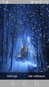 Winter Snowfall Android Mobile Phone Wallpaper