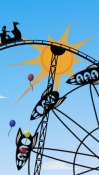 Amusement Park Android Mobile Phone Wallpaper