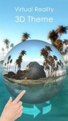 Tropical Island 3D QMobile NOIR A10 Wallpaper