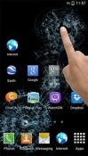 Broken Glass Android Mobile Phone Wallpaper