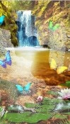 Jungle Waterfall QMobile NOIR A10 Wallpaper
