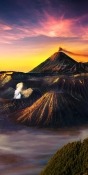 Mountains Lava Iris 401e Wallpaper