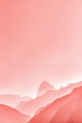 Pink Mountains Realme GT Master Wallpaper