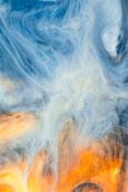 Abstract Lava Iris 401e Wallpaper