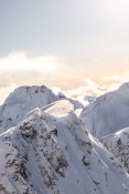 White Mountains Asus Zenfone Max Shot ZB634KL Wallpaper