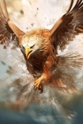 Eagle Sony Xperia XZ3 Wallpaper