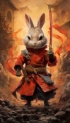 Ninja Bunny Oppo R2001 Yoyo Wallpaper
