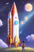 Rocket  Mobile Phone Wallpaper