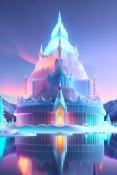 Ice Palace Oppo A55s Wallpaper
