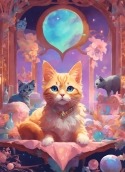 Cute Cats Oppo A73 5G Wallpaper