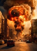 Mass Explosion Nokia C20 Wallpaper