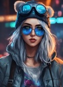 Gorgeous Gamer Girl Infinix Hot 30 Wallpaper
