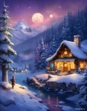 Let It Snow Oppo A77 4G Wallpaper