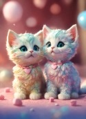 Cute Kittens  Mobile Phone Wallpaper