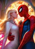 Spiderman And Gwen  Mobile Phone Wallpaper
