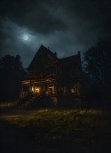 Haunted House  Mobile Phone Wallpaper