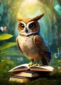 Cute Owl  Mobile Phone Wallpaper