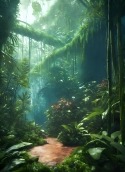 Rainforest Oppo A93 5G Wallpaper