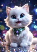 Cute Kitten  Mobile Phone Wallpaper