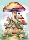 Mushroom House Honor 80 SE Wallpaper