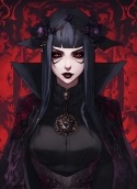 Evil Anime Girl ZTE Blade D6 Wallpaper