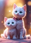 Cute Kittens Xiaomi Redmi 8A Pro Wallpaper