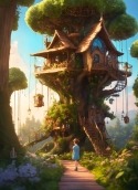 Tree House Honor Magic 2 Wallpaper